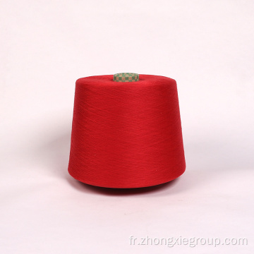 Dope teint 32/1 Polyester Spun Yarn
